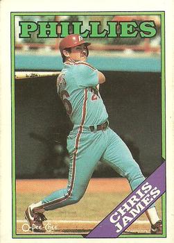 1988 O-Pee-Chee Baseball Cards 001      Chris James
